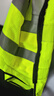 卓防反光背心反光衣建筑施工地警示交通马甲工作服安全服定制logo印字 大红色（网格款带口袋） 实拍图