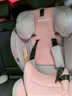 Heekin德国 儿童安全座椅汽车用0-4-12岁婴儿宝宝360度旋转ISOFIX硬接口 时尚粉(ISOFIX+360度旋转) 实拍图