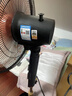 钻石牌电风扇家用落地扇办公室立式风扇客厅大风量定时机械摇头风扇铝叶FS-40-1 实拍图