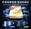 闪魔 适用于OPPO reno8钢化膜 手机膜高清防摔防指纹保护贴膜 Reno8【加强版|电镀双倍抗指纹】2片装 神器*贴坏包赔 实拍图