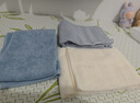 京东京造 90g抗菌纯棉毛巾 A类柔软速干新疆棉加厚男女洗脸大面巾 3条 实拍图