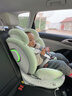 ledibaby乐蒂宝贝婴儿童安全座椅0-6-12岁汽车用宝宝座椅车载可坐躺新国标 新品 太空舱ProS智能版【曼波绿】 实拍图