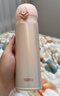 膳魔师（THERMOS）保温杯钛杯超轻便携商务办公杯咖啡杯水杯子 TCTG-500 PKC炫彩粉 实拍图