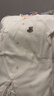 婧麒（JOYNCLEON）婴儿连体衣春秋无骨衣服春装空调服纯棉春款长袖和尚服外出服 咖色熊头+亲子熊 66cm 实拍图