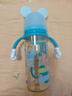 贝亲（Pigeon）PPSU双把手奶瓶套组 (330ml奶瓶  LL号奶嘴 重力球吸管配件) 9月+ 实拍图