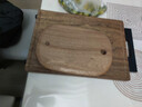 京东京造 菜板 乌檀木无漆无蜡水果板婴儿辅食砧板【抗菌整木】30*20*2cm 实拍图