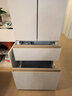 美菱小确杏502L法式多门冰箱70cm宽制冰超薄嵌入式大容量变频底部散热杏悦白BCD-502WFP9CZX国家补贴 实拍图