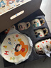 摩登主妇一家三口碗碟餐具套装结婚新婚乔迁新居闺蜜生日礼物女生-男孩 实拍图