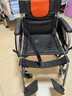 鱼跃(yuwell)手动轮椅车H062C铝合金免充气减震轻便手动可折叠老人 实拍图
