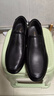 卡帝乐鳄鱼（CARTELO）皮鞋男士头层牛皮软底舒适一脚蹬商务休闲爸爸男鞋 6931 黑色 43  实拍图