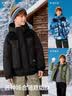 巴拉巴拉童装男童羽绒服冬季新款保暖外套防泼水冬季中大童上衣户外风 军旅绿拼接风-白鸭绒 【假两件防泼水】 120 （充绒量72g） 实拍图