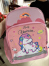 艾欣儿 幼儿园书包女小班中大班时尚卡通动漫三3-6岁儿童小学生男女孩超轻减负护脊小背包 粉色小马图案 实拍图