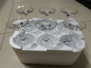 青苹果水晶玻璃红酒杯210ml*6只 高脚杯香槟杯葡萄酒杯洋酒杯 实拍图