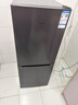 荣事达（Royalstar）【政府补贴15%】187升双门冰箱家用小型大容量双开门 节能省电租房冷冻冷藏超薄微霜保鲜电冰箱 165L【一级能效】两天一度电 钛深灰 实拍图