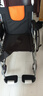 鱼跃 (yuwell)手动轮椅车H062折叠老人轻便免充气铝合金旅行手推代步 实拍图