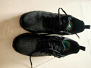 特步运动鞋男鞋跑鞋春夏季皮面防水轻便减震健身休闲慢跑步鞋子男黑色 实拍图
