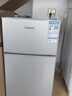 荣事达（Royalstar）小冰箱小型家用出租房双门一级能效宿舍冷藏冷冻两用节能电冰箱 42A126【一级能效】【三天不到1度电】银 实拍图