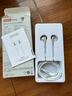 联想（Lenovo）【尊享升级】有线耳机半入耳式3.5mm接口游戏运动通话降噪K歌吃鸡带麦电脑笔记本适用华为安卓白色 实拍图