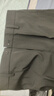 西裤男夏季薄款职业正装商务修身抗皱免烫直筒西服裤轻奢休闲长裤 黑色 31 （115斤左右） 实拍图