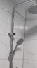 莱尔诗丹（Larsd）增压花洒淋浴喷头套装 浴室沐浴五出水手持花洒套装三件套LD242 实拍图
