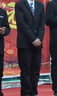 罗蒙（ROMON）西服套装男士小西装外套职业正装修身休闲伴郎服黑色3XL 实拍图