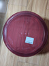 【京东物流】洗脸盆加大加厚家用大号洗菜盆洗衣盆内裤收纳盆子 紫红 超大32*12cm-加号厚不怕摔 实拍图