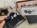 米家方框偏光太阳镜高清男女通用开车防紫外线墨镜  曜石黑 实拍图