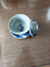 西多米盖碗套装功夫茶具三才茶碗陶瓷茶杯防烫父亲生日礼物新年会 实拍图