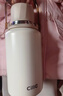 希乐保温杯316不锈钢大容量学生吸管杯男女士户外便携泡茶水杯子 实拍图