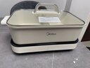 美的（Midea）电火锅 鸳鸯锅 火锅专用锅超薄钛陶速沸分体式0氟6.5L电煮锅电热锅多功能锅HGS3322R1 实拍图