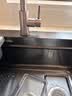 四季沐歌厨房水槽纯手工大单槽L8系列5MM加厚304不锈钢抗菌集渣洗菜盆75 实拍图