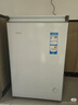 海尔（Haier）100L单温冰柜小型家用小冰柜减霜一级能效冷藏冷冻转换深冷冷柜小冰箱BC/BD-100GHW9D国家补贴 实拍图