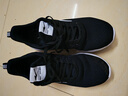 鸿星尔克跑步鞋春季透气男鞋轻便网面通勤休闲跑鞋户外慢跑运动鞋子经典款 正黑/正白-2123【网面透气】 41 实拍图