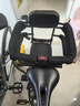 奥塞奇E11自行车后置儿童安全座椅山地车宝宝座空间大厚坐垫接送孩子黑 实拍图
