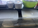 禧天龙冰箱保鲜盒食品级冰箱收纳盒密封盒蔬菜水果冷冻盒 7.3L*2+4.5L*2 实拍图