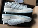adidas ENTRAP美式校园风运动少年感复古篮球风板鞋男女阿迪达斯   米白色/灰色   37 实拍图