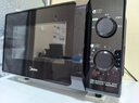 美的（Midea）微波炉经典升级款M2A 家用小型20升平板式易清洁快捷双旋钮高效速热杀菌除味 实拍图