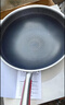 康巴赫炒锅不粘锅316L不锈钢炒菜锅32cm蜂窝平底煎炒锅电磁炉燃气灶通用 实拍图