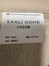三利7A抗菌新疆棉毛巾运动纯棉吸水洗脸面巾60*30cm 沙滩米+云羽驼 实拍图