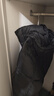 太平鸟男装 【95%进口鸭绒】连帽羽绒服冬面包服防寒短款排骨外套 15D暗影黑(阔型)第二批 M 实拍图