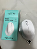 罗技（Logitech）M330 静音鼠标 无线鼠标 办公鼠标 右手鼠标 带无线微型接收器 白色 实拍图