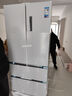 美的（Midea）508L法式四开门冰箱双系统循环一级能效除菌净味风冷大容量以旧换新白色BCD-508WTPZM(E) 国家补贴 实拍图