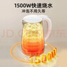 美的（Midea）电热水壶烧水壶养生双层防烫0涂层 食品级304不锈钢1500W快速沸腾1.7L大容量泡茶 HJ1705 实拍图