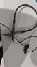 兰士顿蓝牙耳机挂脖式 ANC主动降噪磁吸开关超长续航 无线跑步运动游戏耳机低延迟 BS21银灰色 实拍图