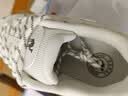 adidas 面包鞋 GRAND COURT BASE 00s休闲板鞋平底鞋男女阿迪达斯 薄荷绿/黑色/汉玉白   44 实拍图