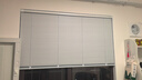 美尔耐免打孔百叶窗帘卧室卫生间浴室厕所防水铝合金厨房升降遮光帘6010 免钉【标准哑光】白色 1平方米 实拍图