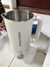 摩飞电器（Morphyrichards） 破壁机家用豆浆机分体式免洗降噪多功能养生壶一机两用MR8200 椰奶白-（破壁机+养生壶套装） 实拍图