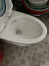九牧（JOMOO）马桶家用一级水效防臭卫浴虹吸式马桶坐便器大冲力抗菌卫生间坐厕 【镇店热卖-旋冲升级】11370 305坑距(2515城包安装) 实拍图