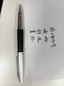 得力（deli）高端臻顺滑拔帽中性笔 1.0mm子弹头金属笔杆商务木纹签字笔 胡歌同款礼盒装 单支装A6Pro-10 实拍图