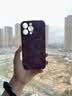 圣图朗液态小羊皮草莓小熊适用iphone17promax苹果15手机壳13新款14plus高级感女12全包16卡通男11保护套 液态小羊皮草莓小熊-草紫色 iPhone 14 Pro Max 实拍图